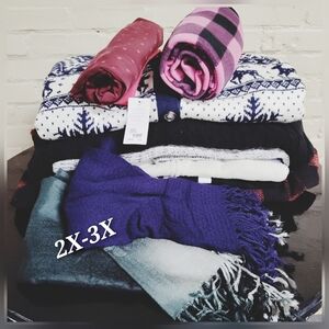 Cozy PLUS Winter Assorted Sweater & More Bundle - FREE GIFT 🎁